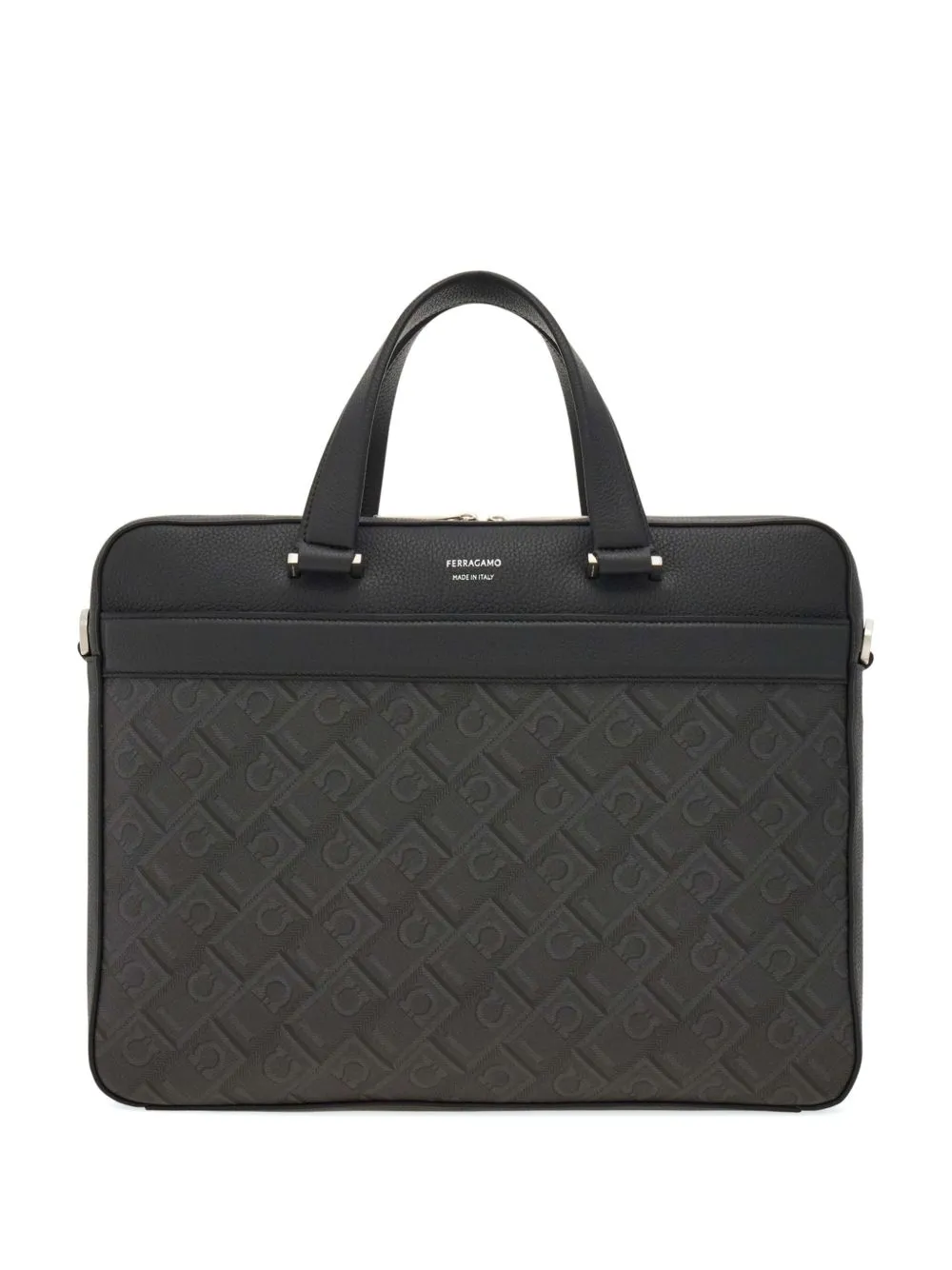 Leather messenger bag