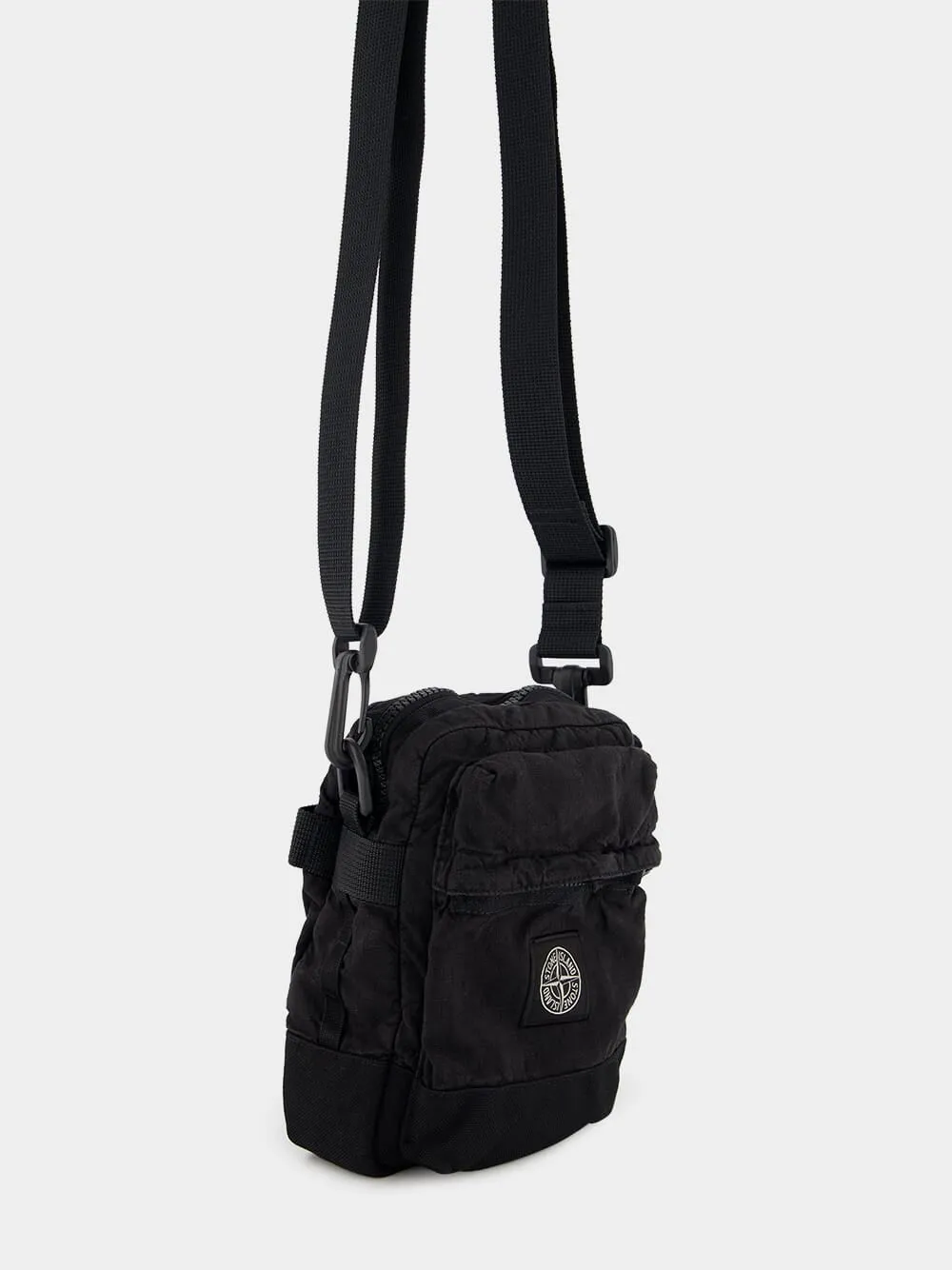 Lino Nylon Tela-TC Pouch Bag