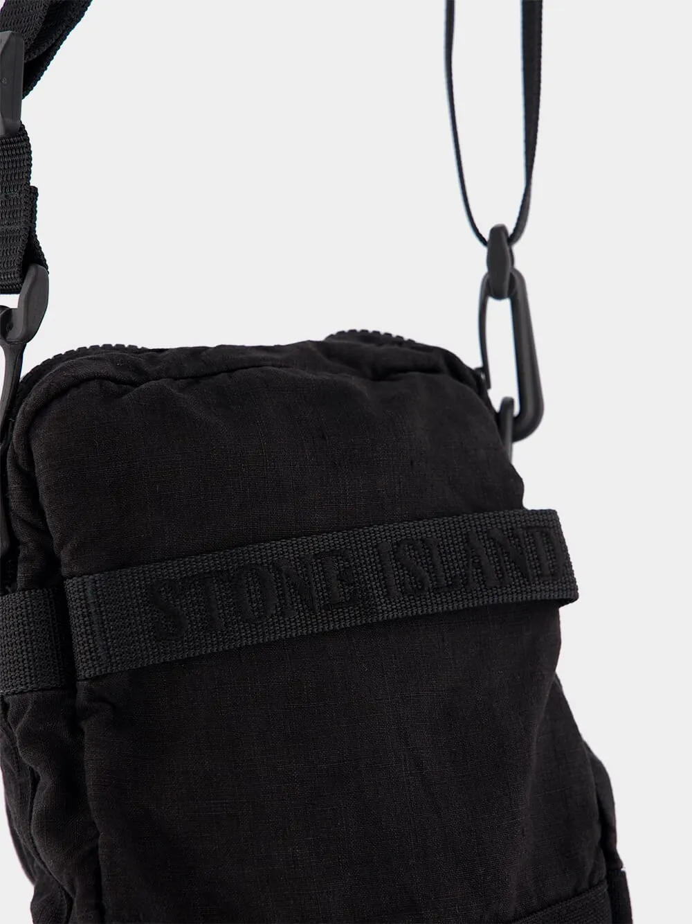 Lino Nylon Tela-TC Pouch Bag