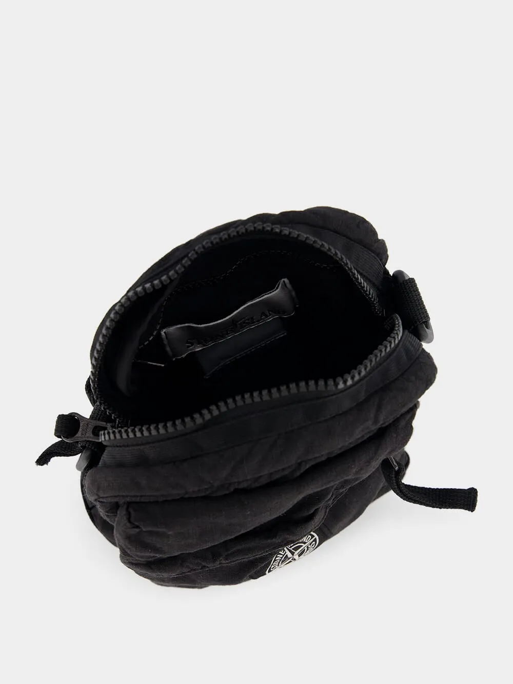 Lino Nylon Tela-TC Pouch Bag