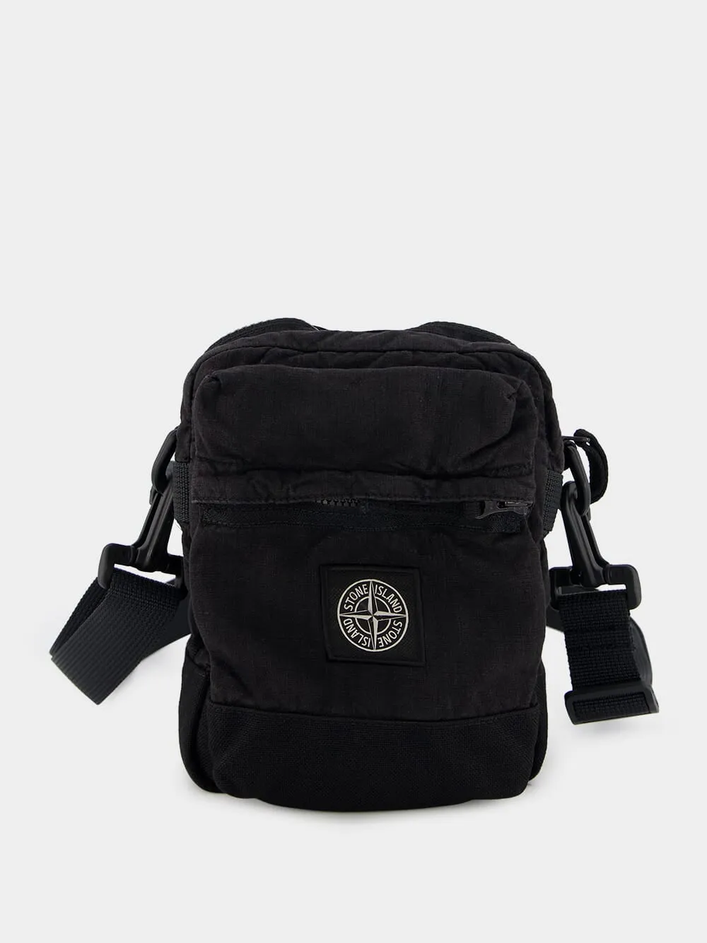 Lino Nylon Tela-TC Pouch Bag