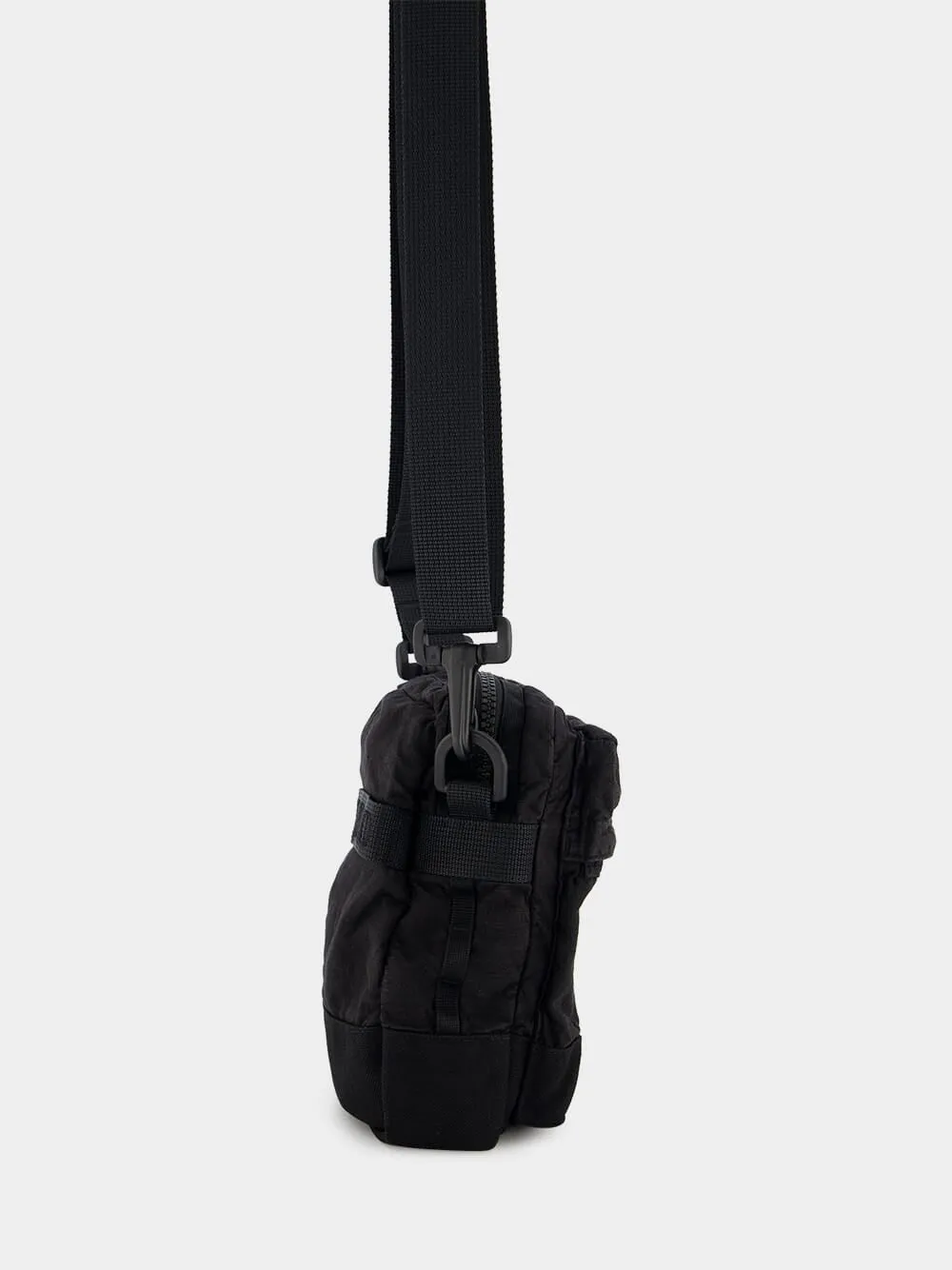 Lino Nylon Tela-TC Pouch Bag