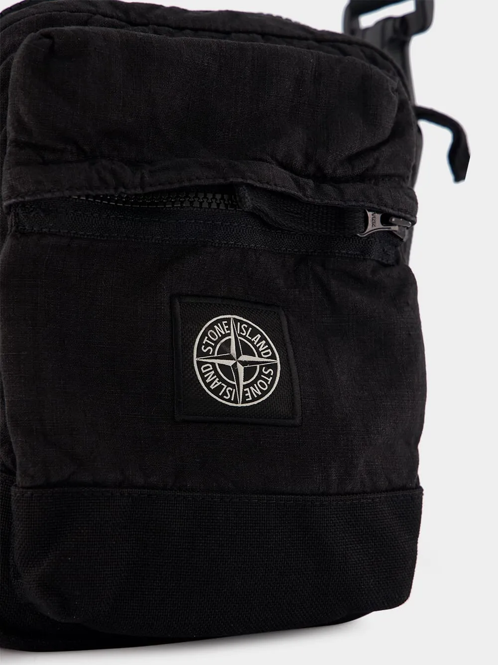 Lino Nylon Tela-TC Pouch Bag