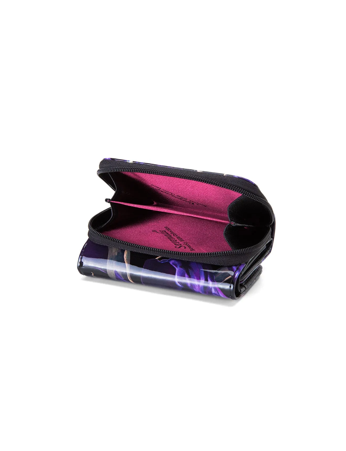 LISSE SML PATENT LEATHER WALLET WITH RFID-WSF3703- NEW IN