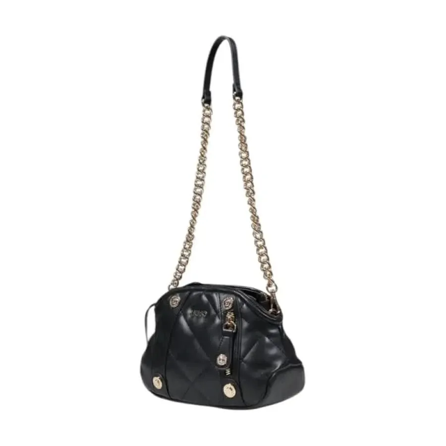 Liu Jo Black Shoulder Bag in 100% Polyurethane