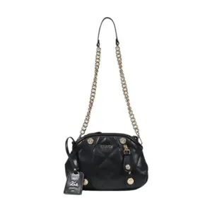 Liu Jo Black Shoulder Bag in 100% Polyurethane