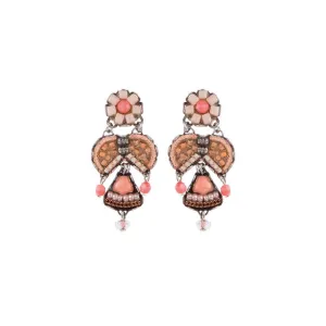 Loopy Pavo Post Earrings