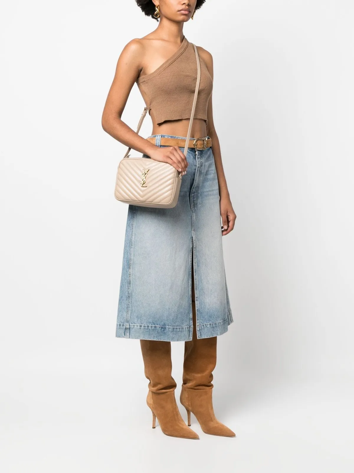 Lou Quilted Crossbody Bag