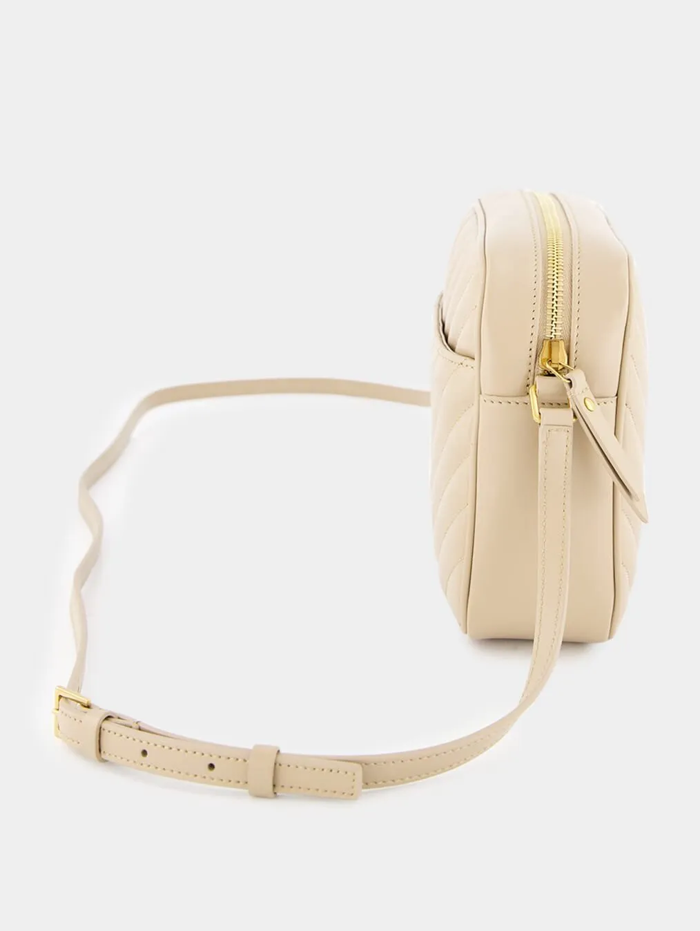 Lou Quilted Crossbody Bag