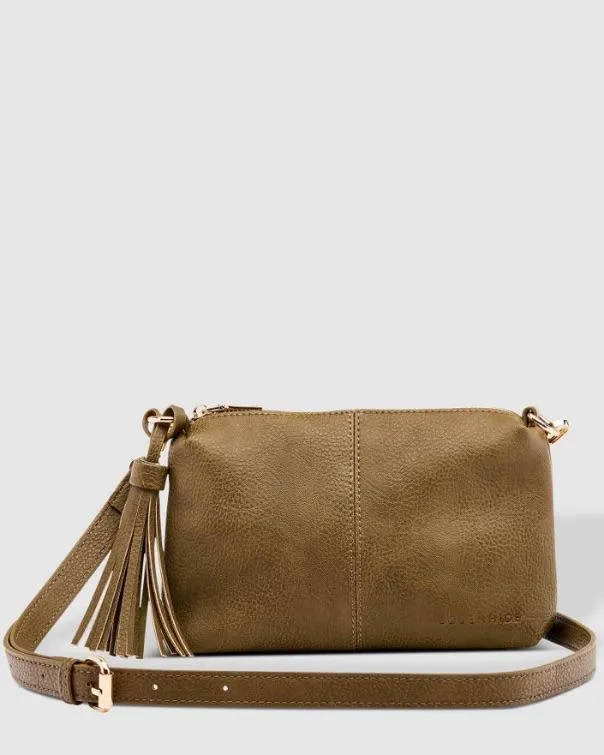 LOUENHIDE Baby Daisy Crossbody Bag - Khaki