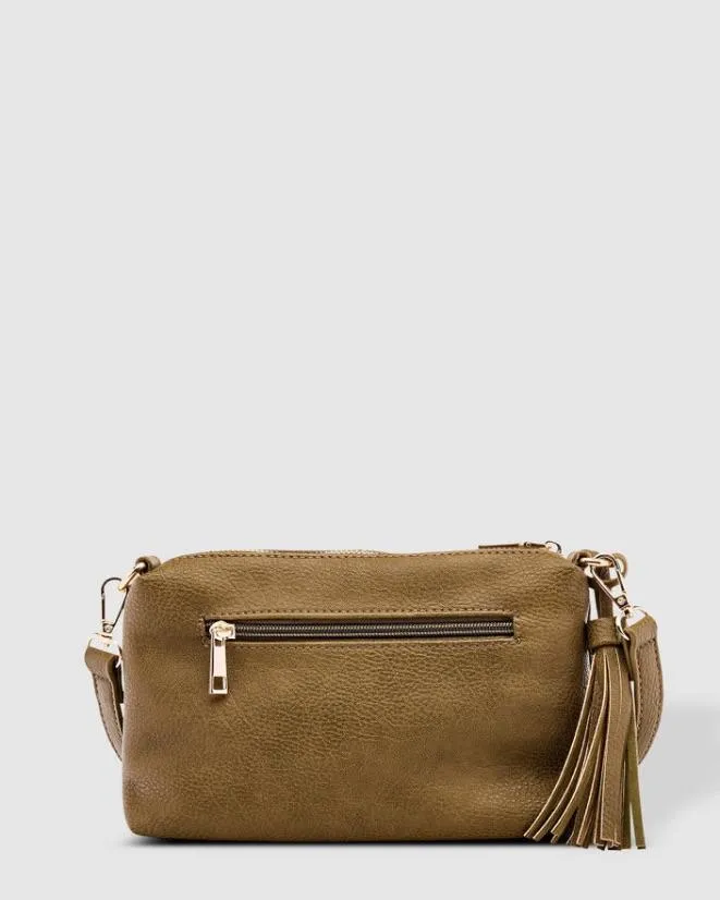 LOUENHIDE Baby Daisy Crossbody Bag - Khaki