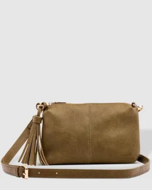 LOUENHIDE Baby Daisy Crossbody Bag - Khaki