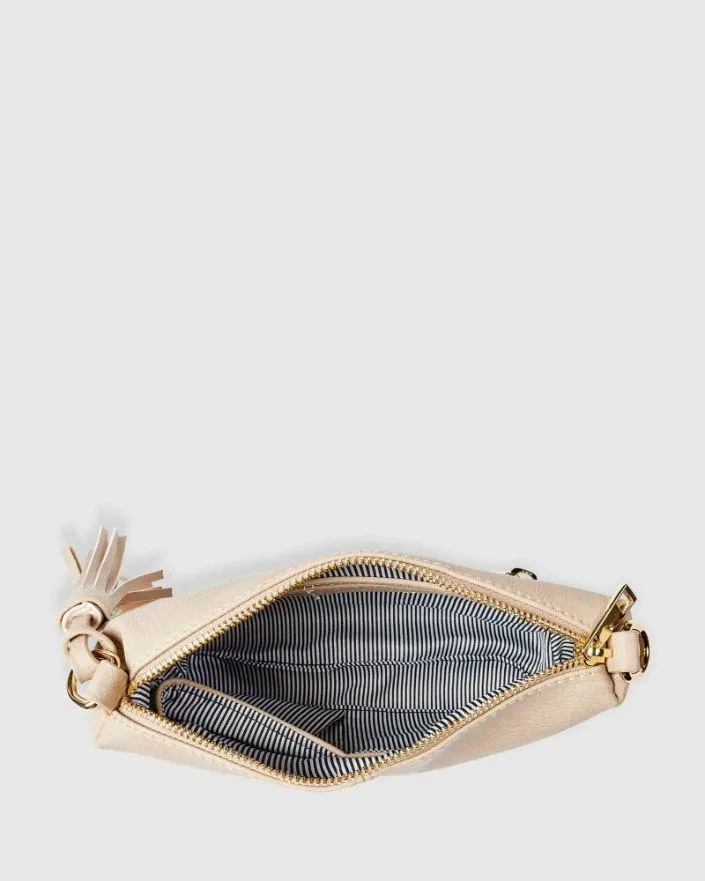 LOUENHIDE Baby Daisy Crossbody Bag - Putty