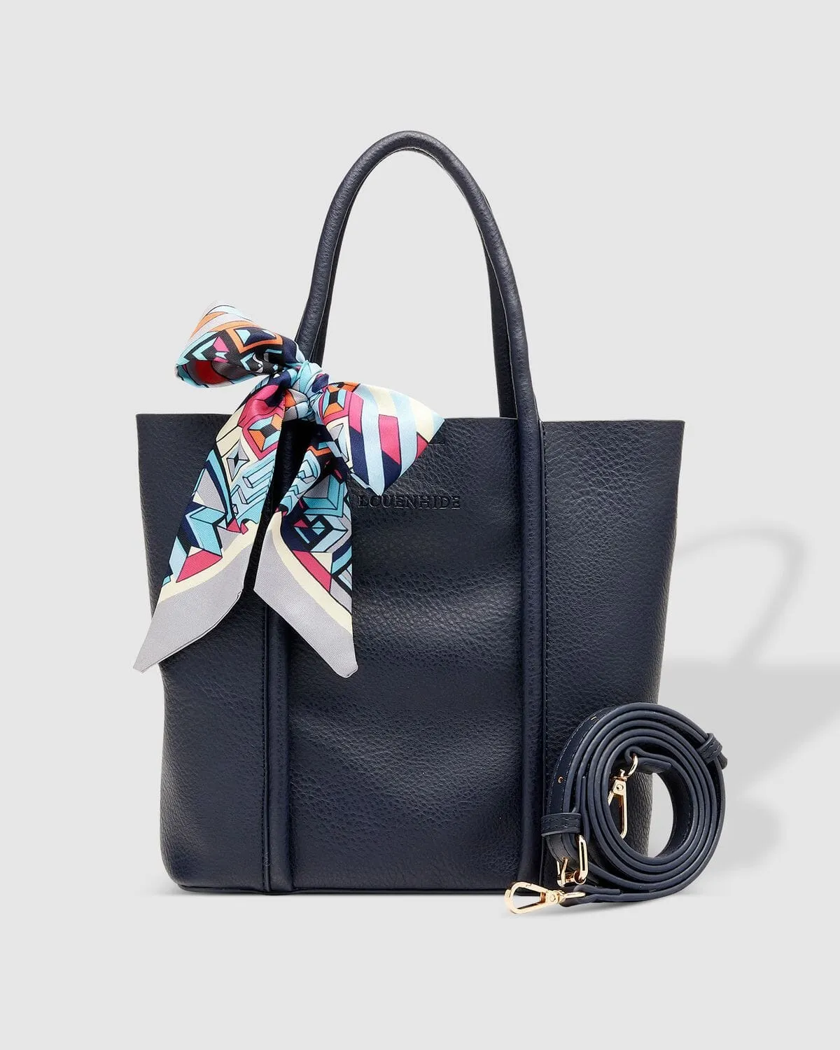 LOUENHIDE Baby Panama Mini Tote Bag - Navy