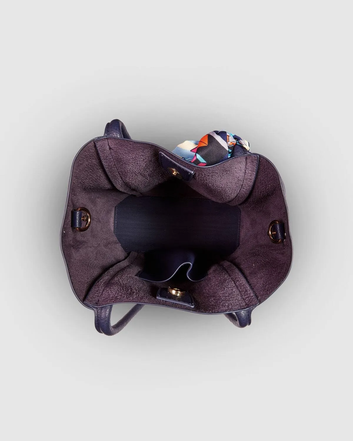 LOUENHIDE Baby Panama Mini Tote Bag - Navy