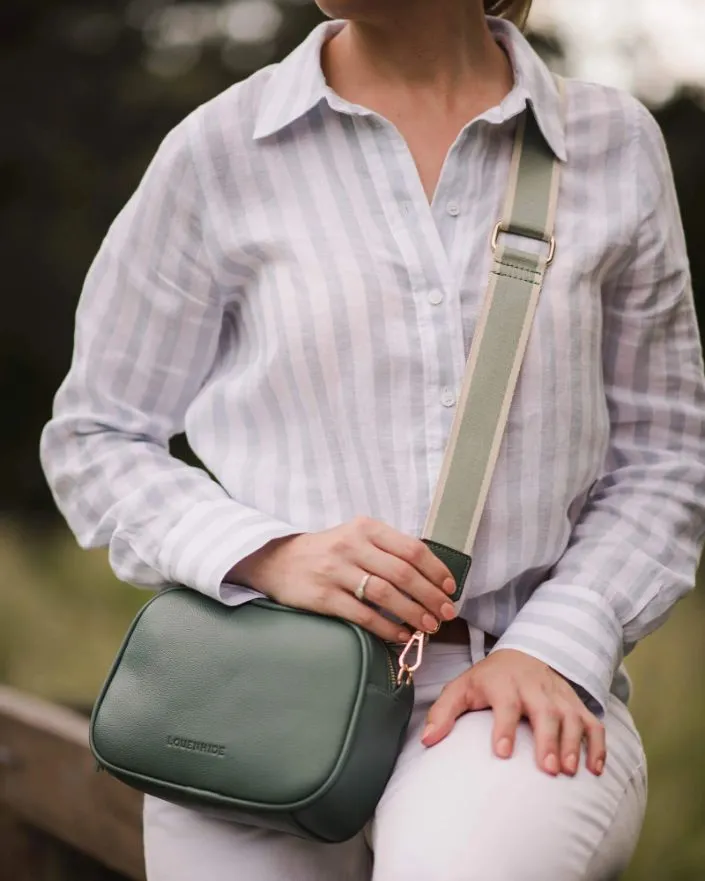 LOUENHIDE Jacinta Crossbody Bag - Fern Green