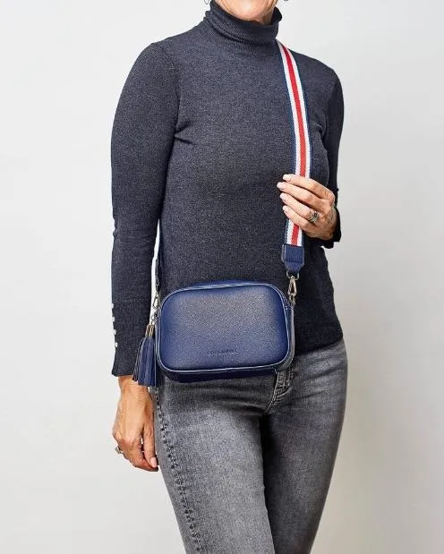 LOUENHIDE Jacinta Crossbody Bag - Navy
