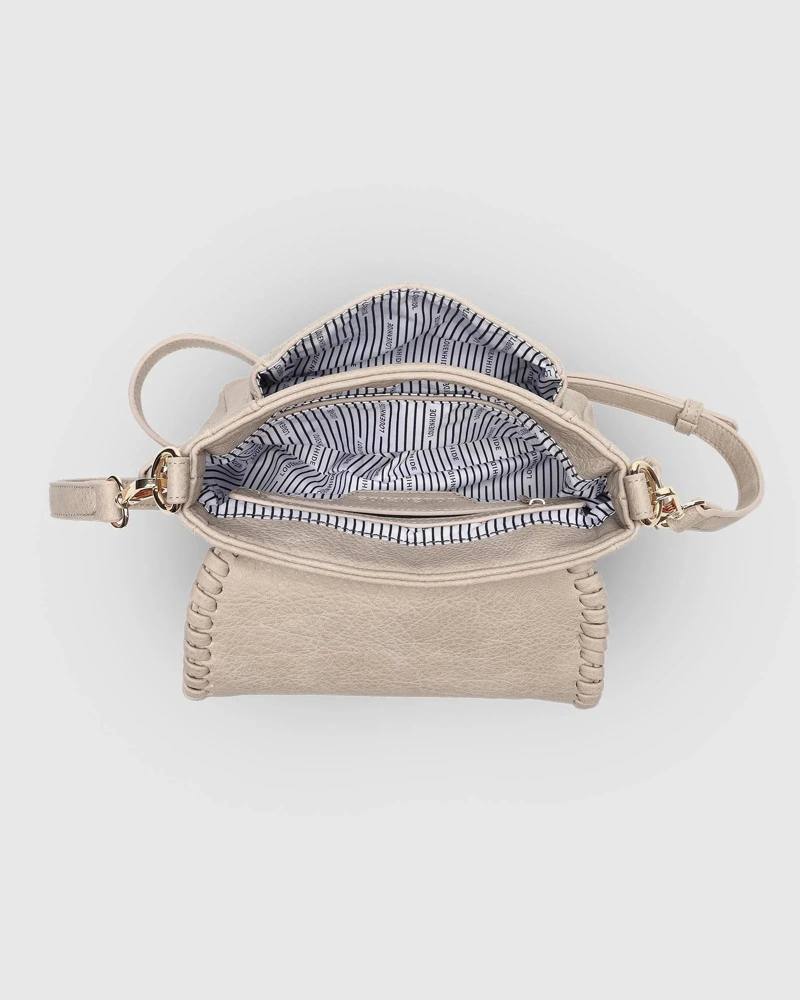 LOUENHIDE Shania Crossbody Bag - Stone