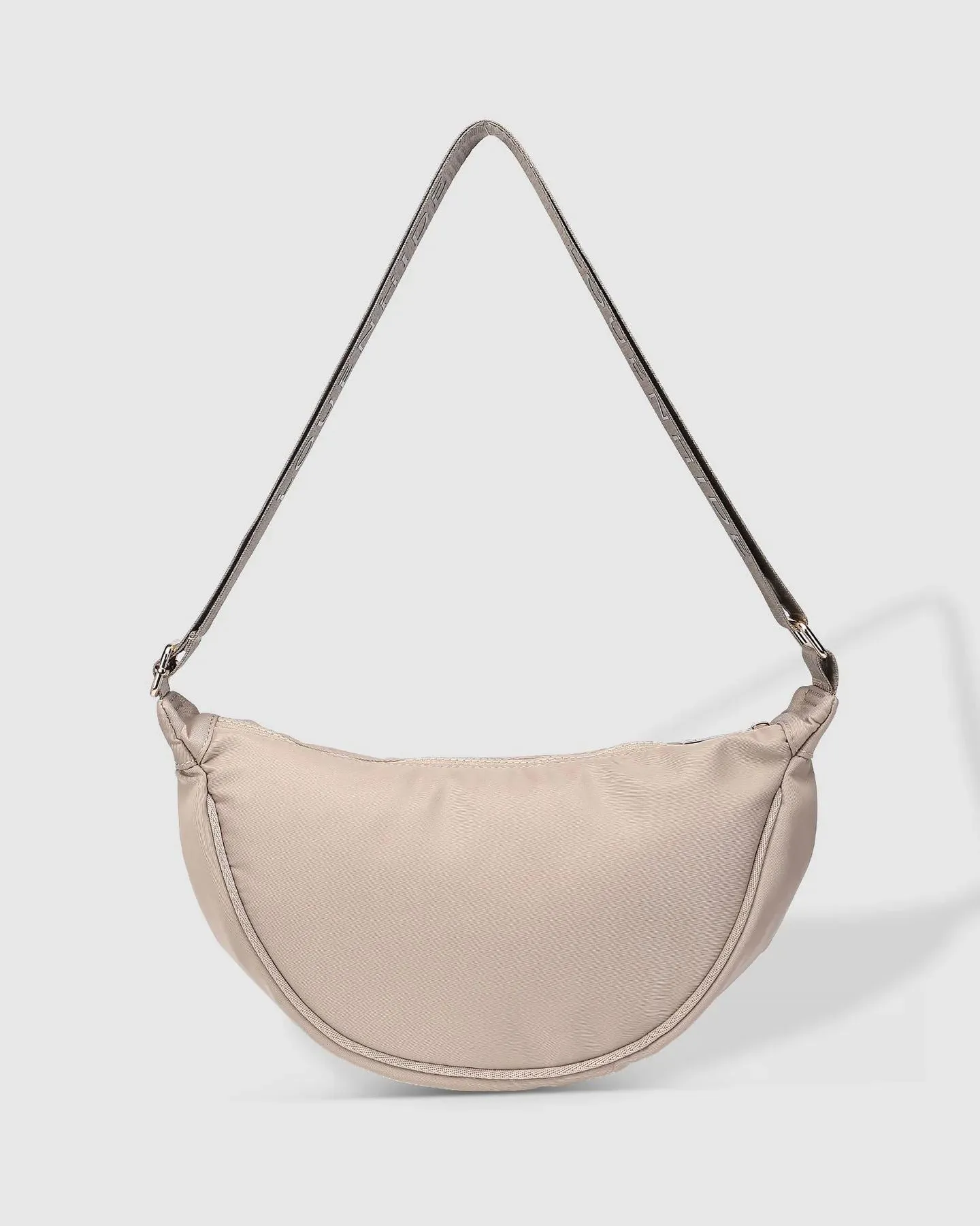 LOUENHIDE Sylvia Nylon Crossbody Bag - Beige
