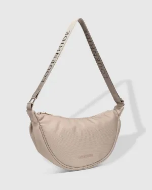 LOUENHIDE Sylvia Nylon Crossbody Bag - Beige