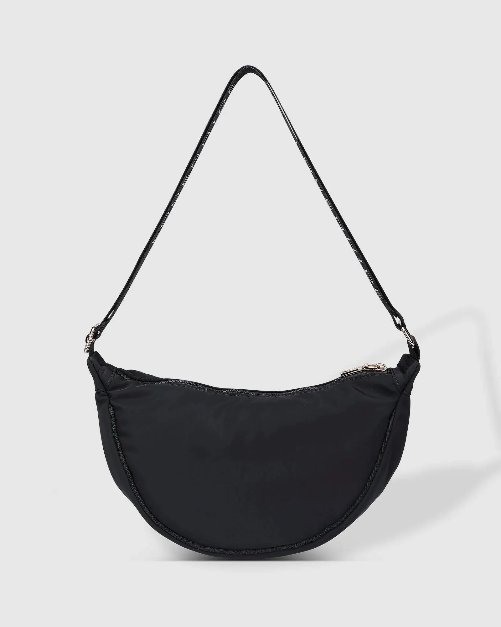 LOUENHIDE Sylvia Nylon Crossbody Bag - Black