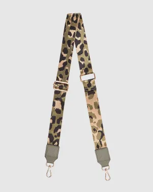 LOUENHIDE Tyler Camo Guitar Strap - Khaki
