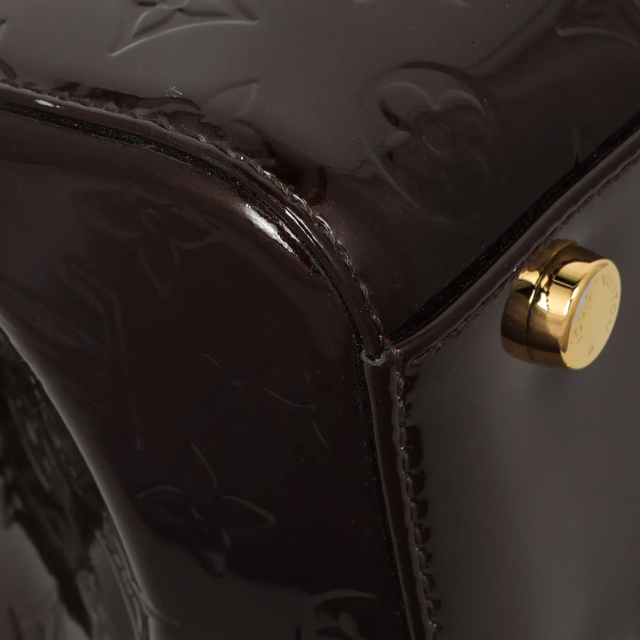 Louis Vuitton Amarante Vernis Brea GM