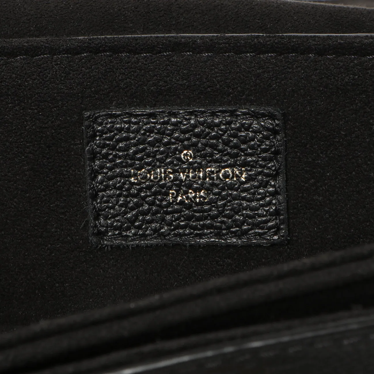 Louis Vuitton Black Empreinte Georges BB