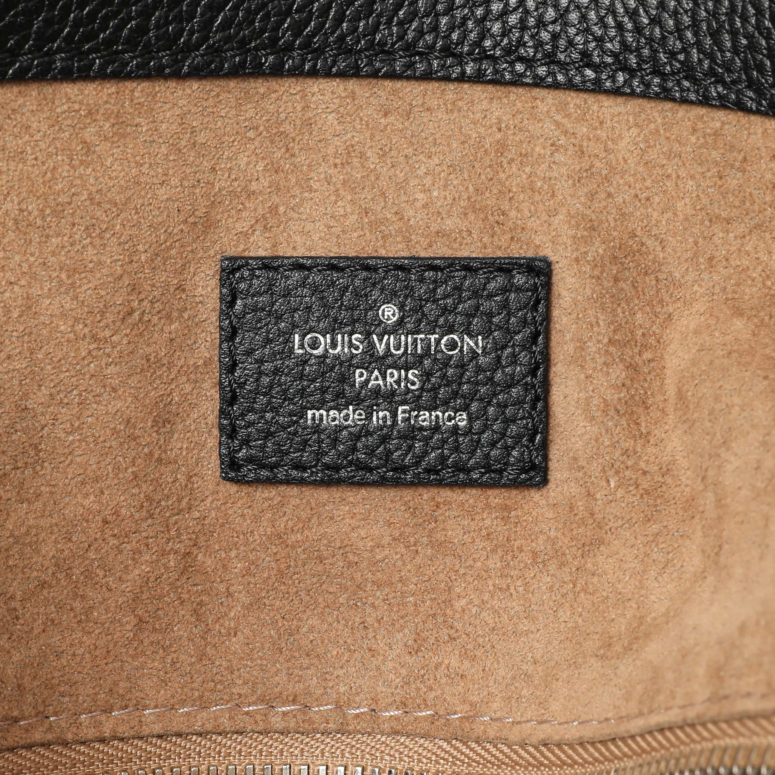 Louis Vuitton Black Mahina Babylone PM
