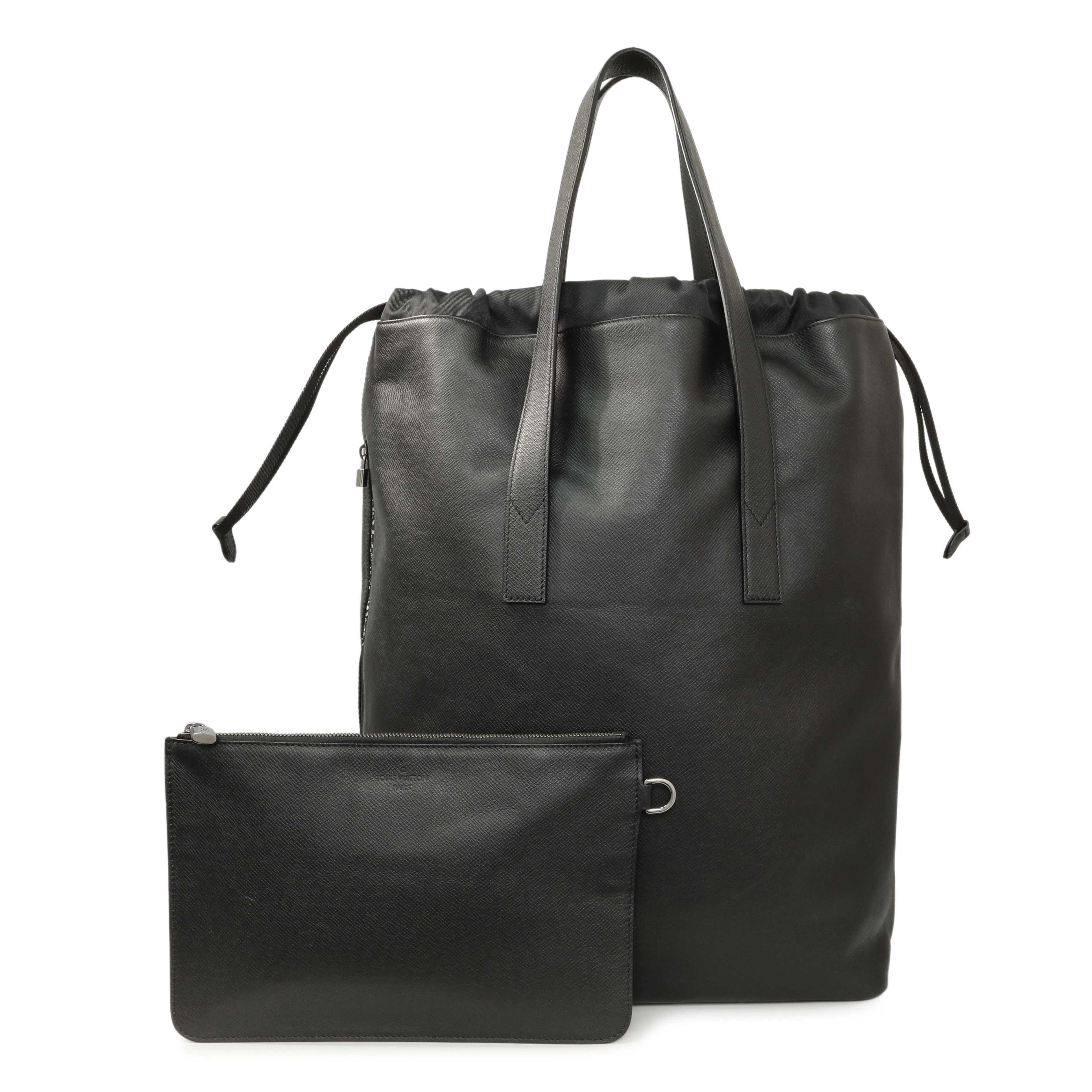 Louis Vuitton Black Taiga Outdoor Cabas