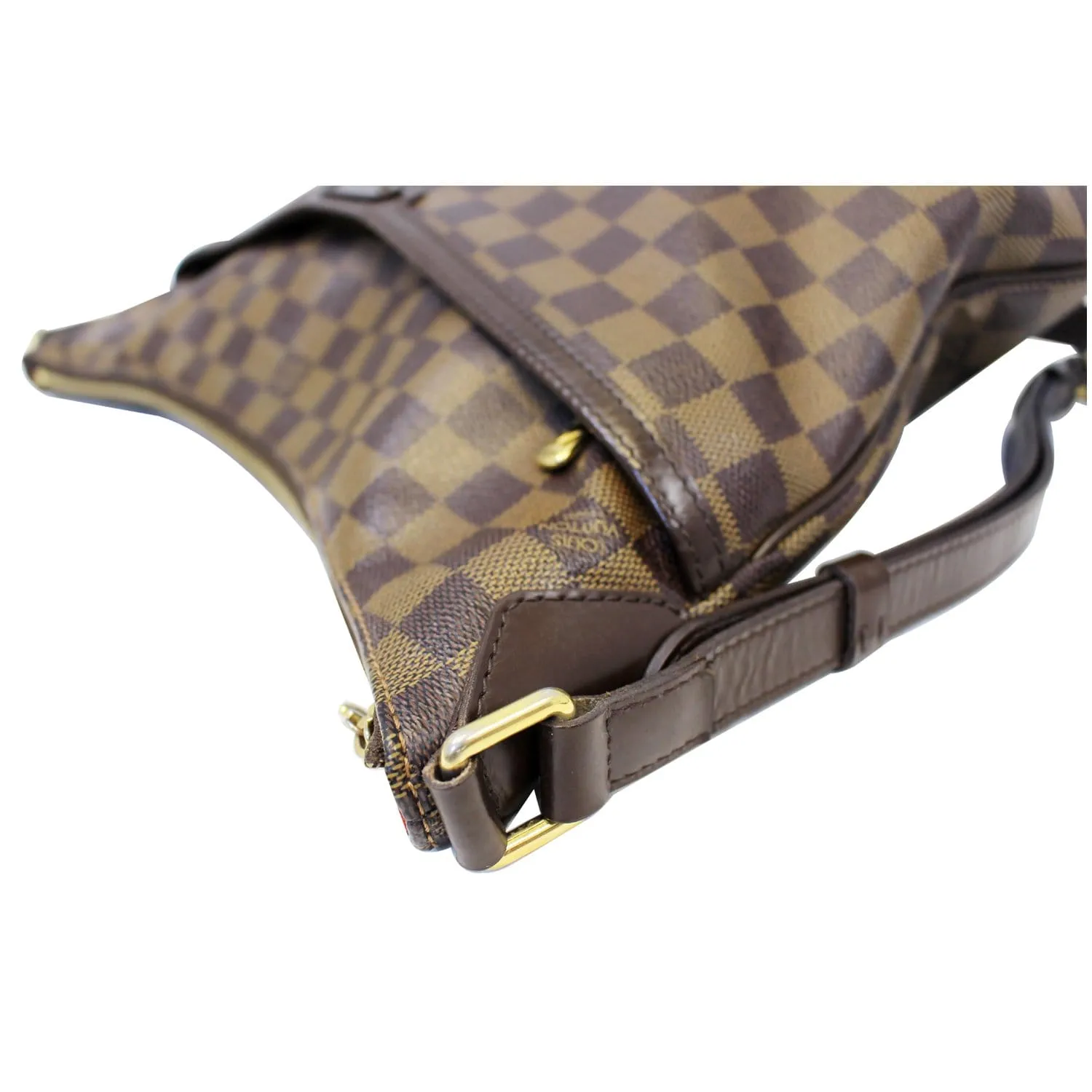 Louis Vuitton Bloomsbury GM Damier Ebene Shoulder Crossbody Bag