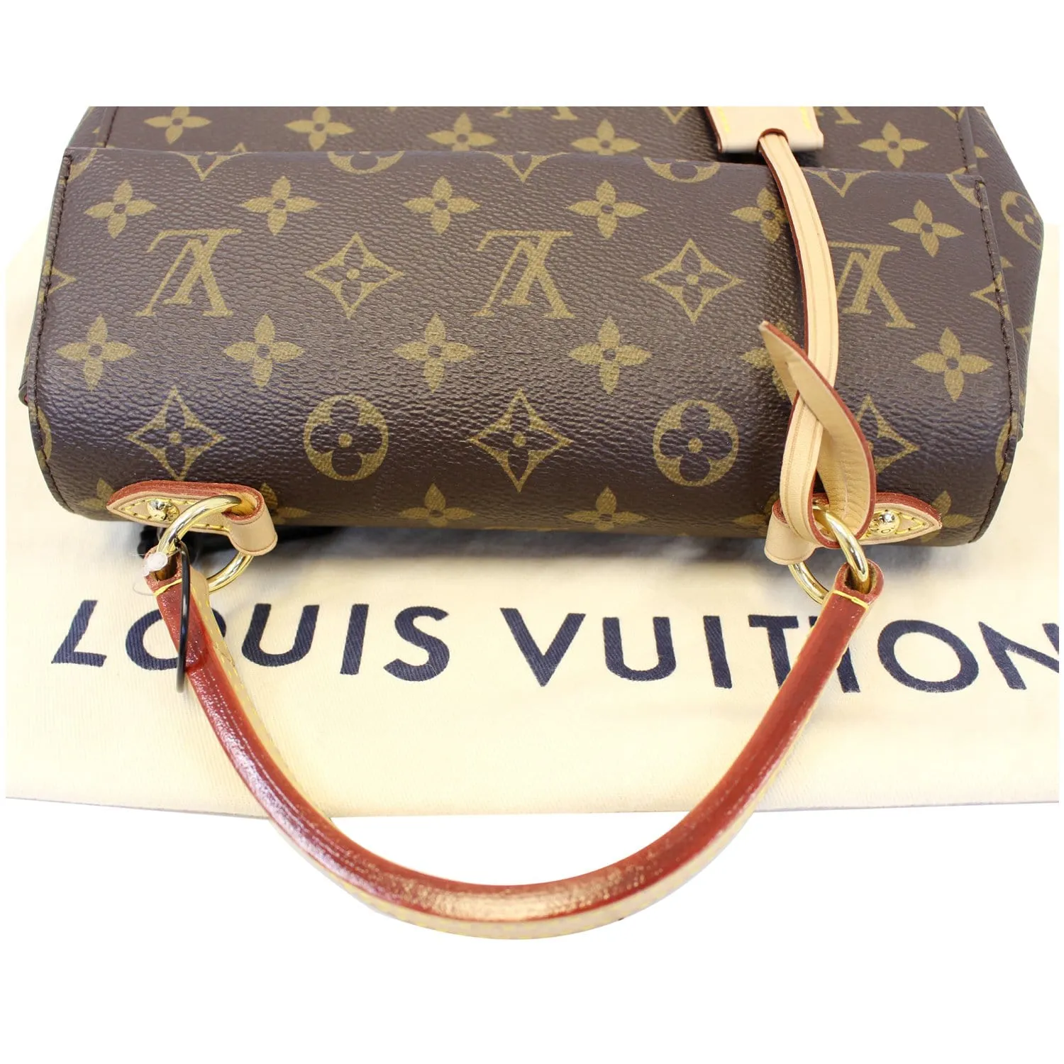 LOUIS VUITTON Cluny BB Monogram Canvas Shoulder Crossbody Bag