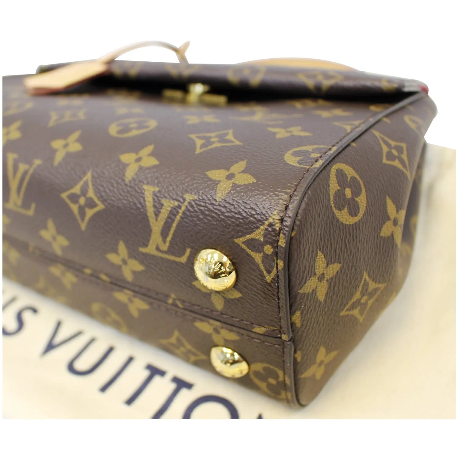 LOUIS VUITTON Cluny BB Monogram Canvas Shoulder Crossbody Bag