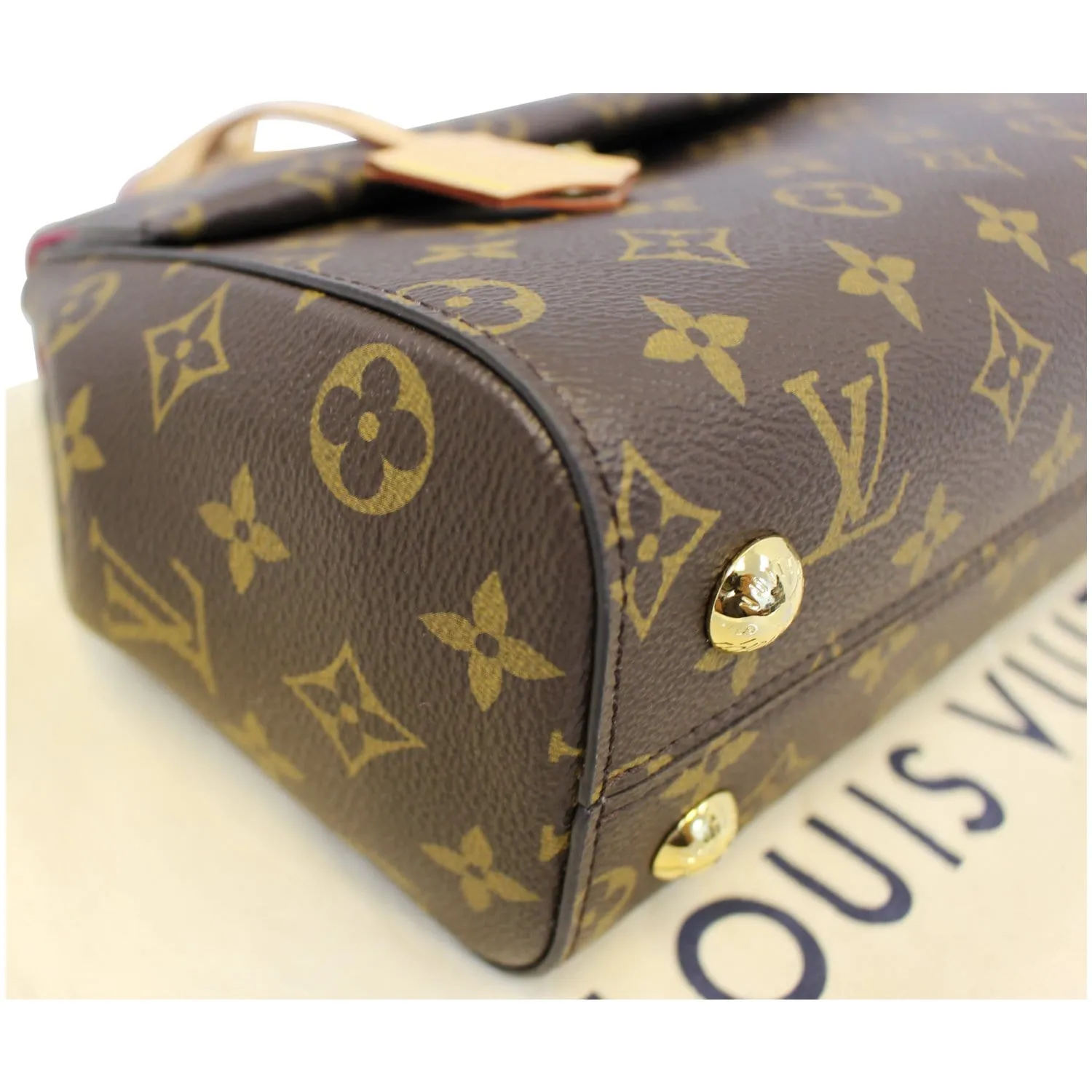 LOUIS VUITTON Cluny BB Monogram Canvas Shoulder Crossbody Bag
