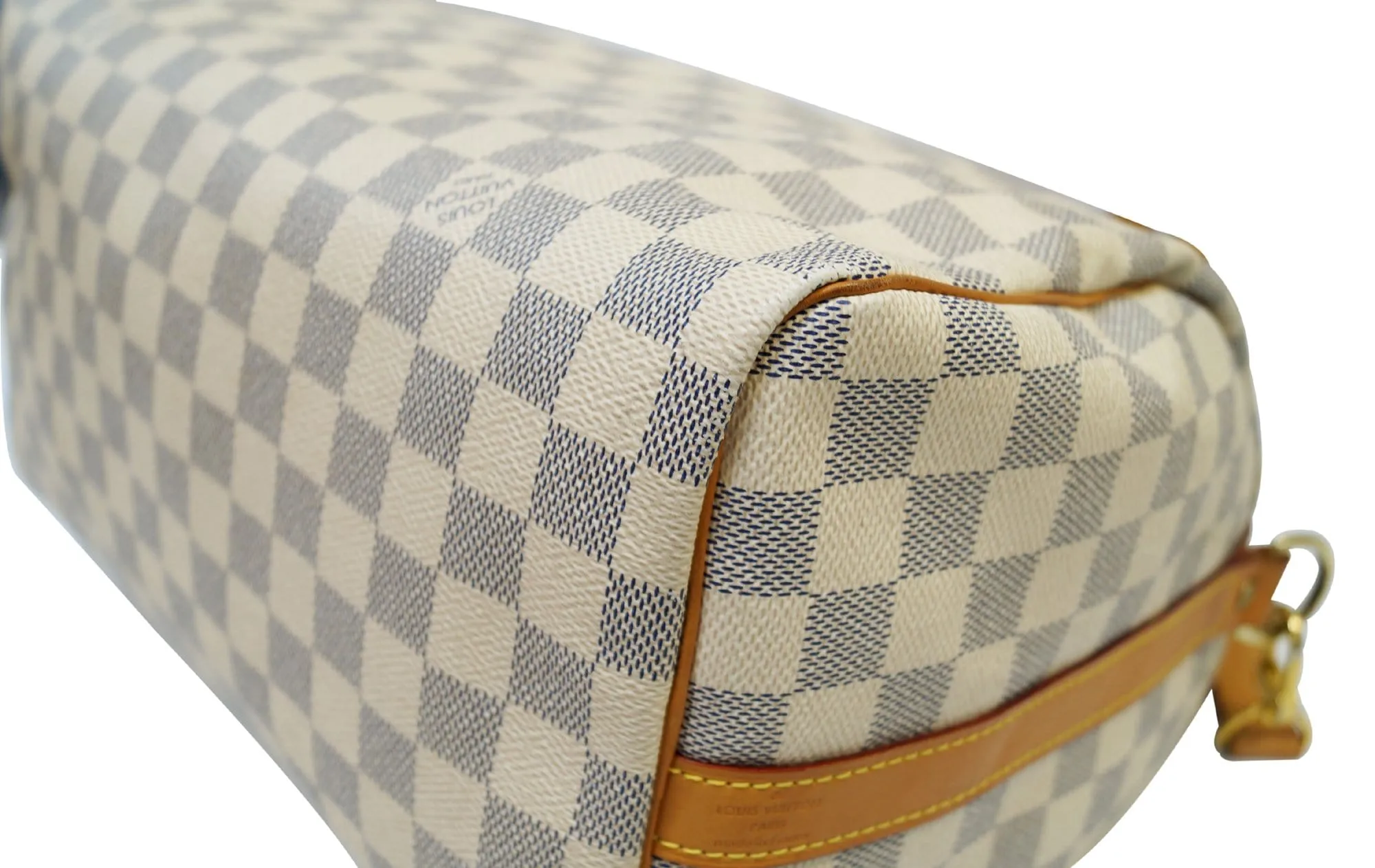 Louis Vuitton Damier Azur Speedy 30 Bandouliere Shoulder Bag