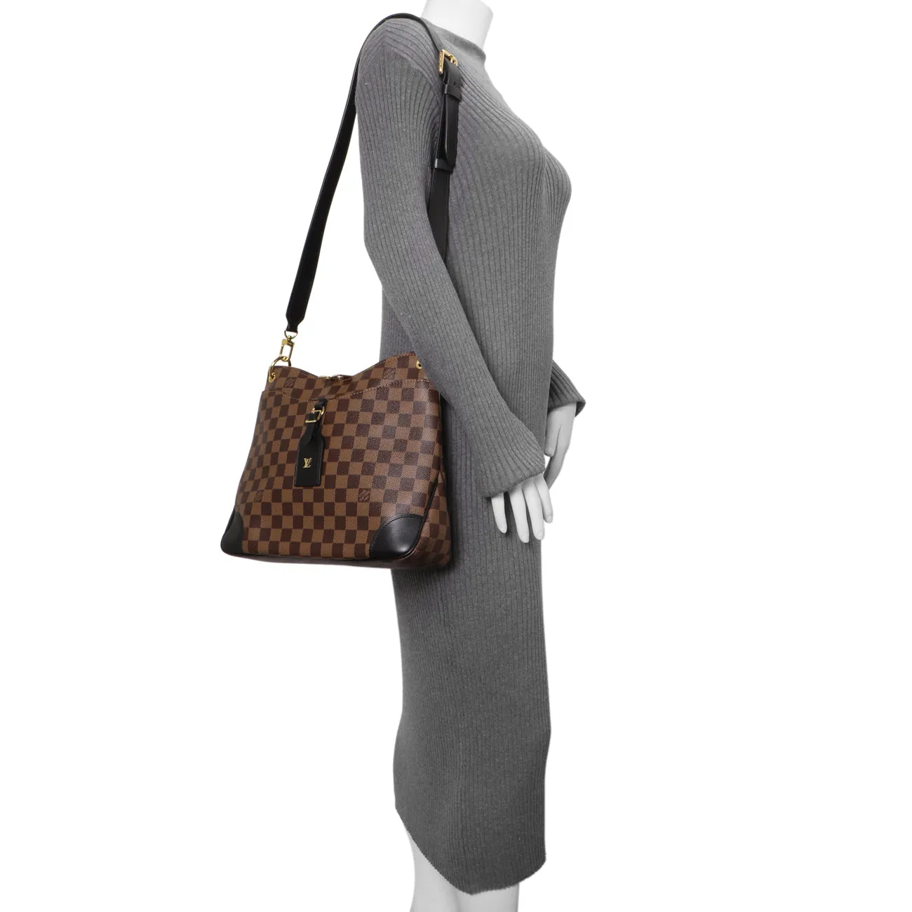 Louis Vuitton Damier Ebene Black Odeon MM