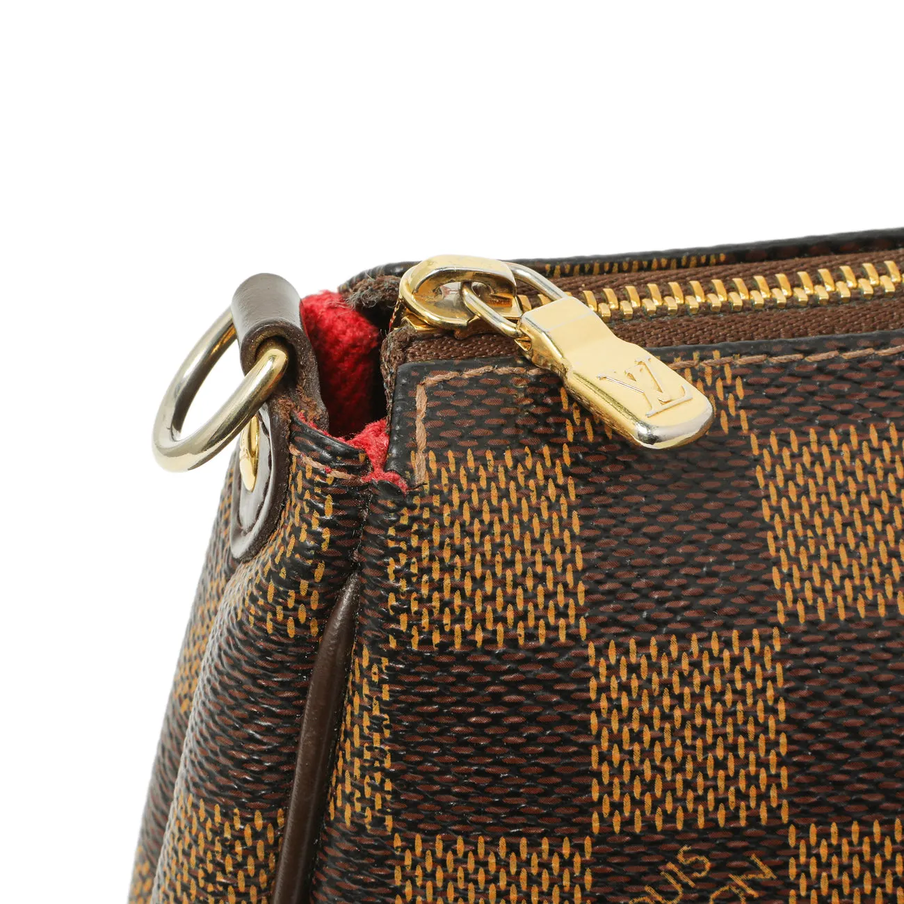 Louis Vuitton Damier Ebene Eva Clutch