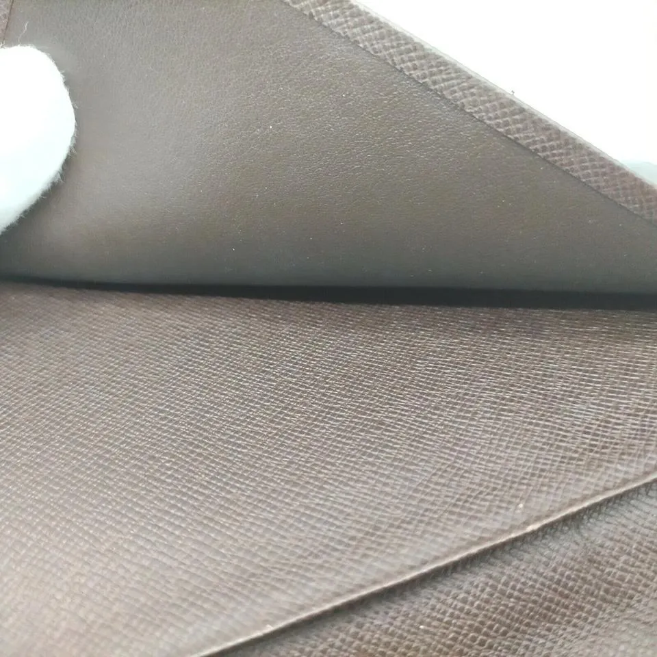 Louis Vuitton Damier Ebene Long Bifold Check Wallet 861589