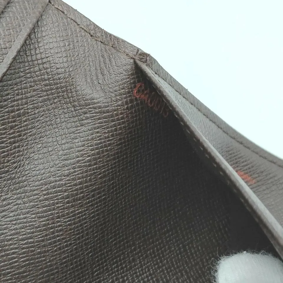 Louis Vuitton Damier Ebene Long Bifold Check Wallet 861589