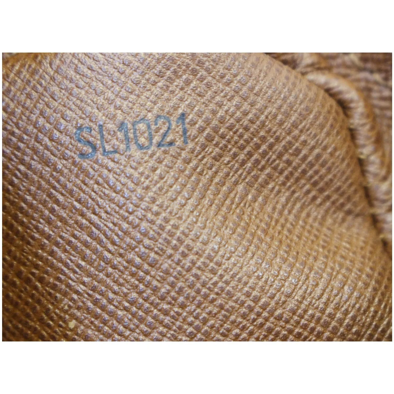 LOUIS VUITTON Danube Monogram Canvas Crossbody Bag Brown