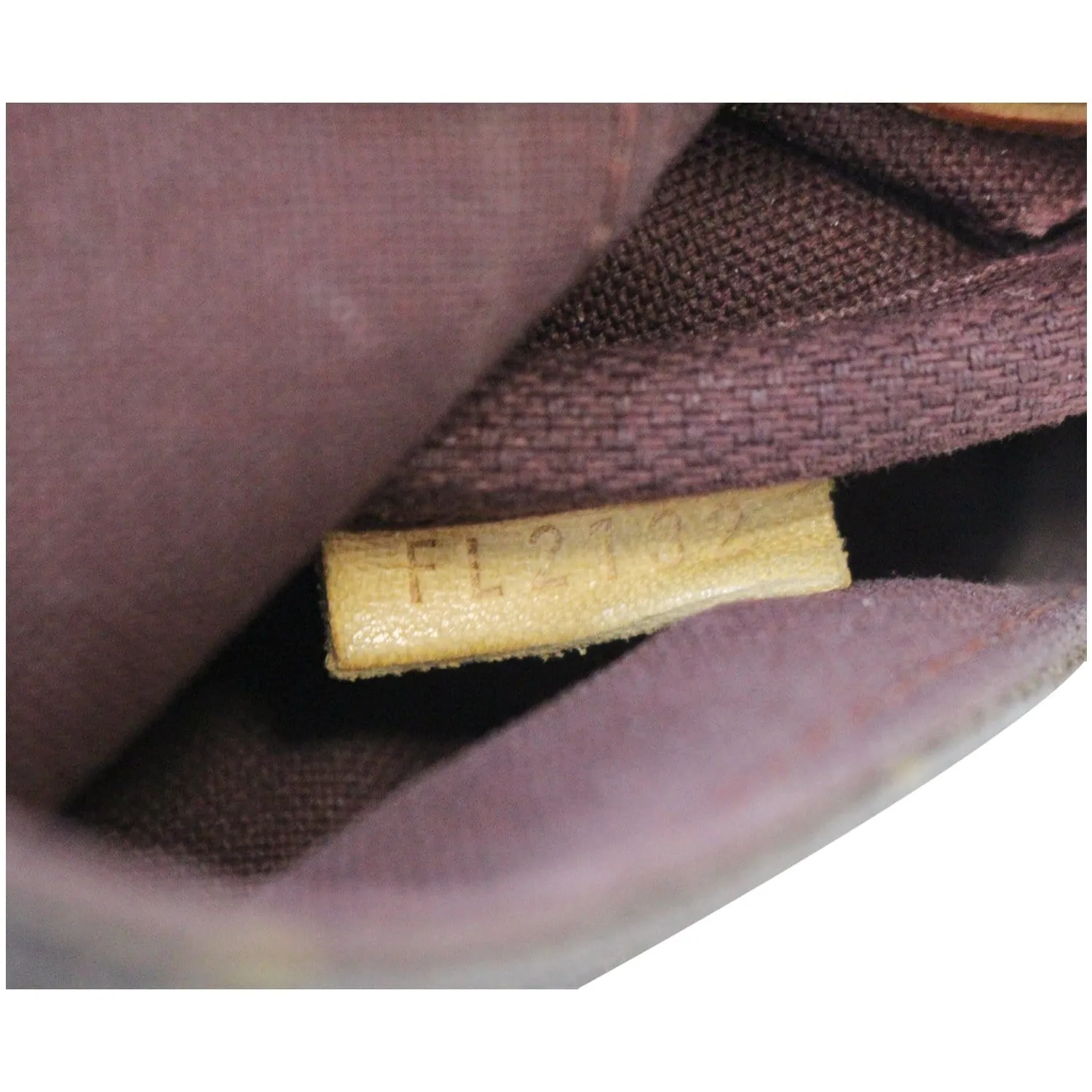 LOUIS VUITTON Favorite PM Monogram Canvas Crossbody Bag Brown