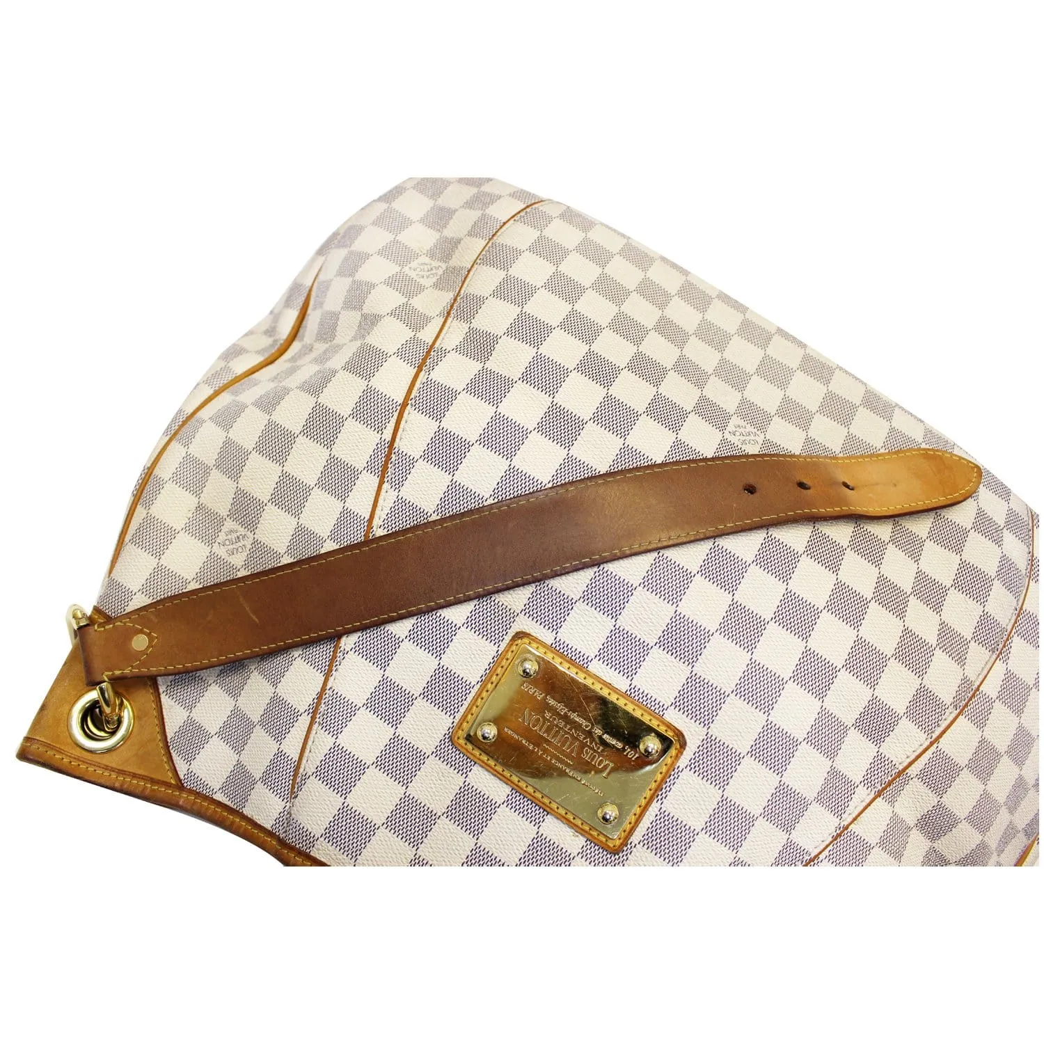 LOUIS VUITTON Galliera GM Damier Azur Shoulder Bag