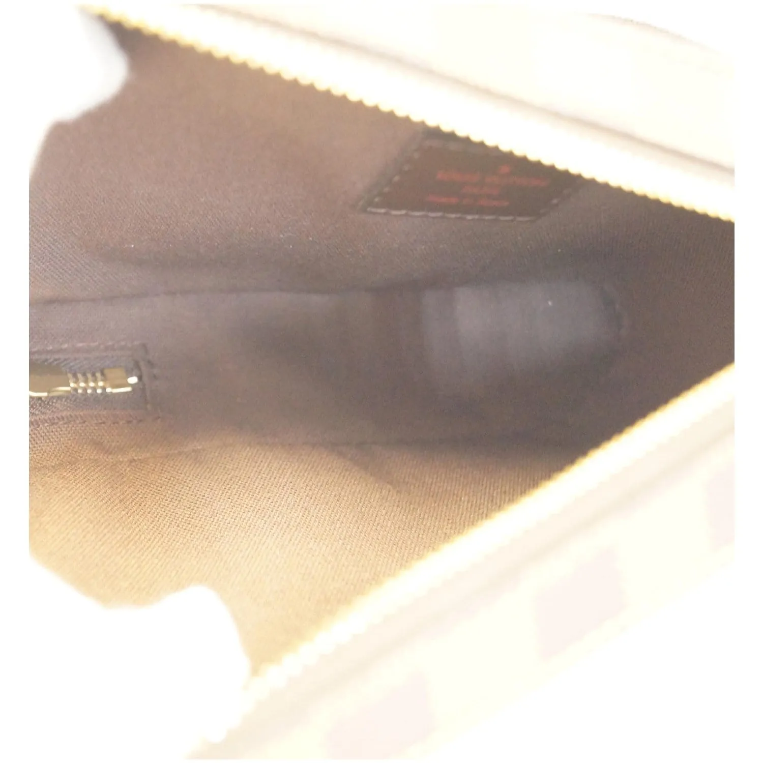 LOUIS VUITTON Geronimos Damier Ebene Hip Bag Brown