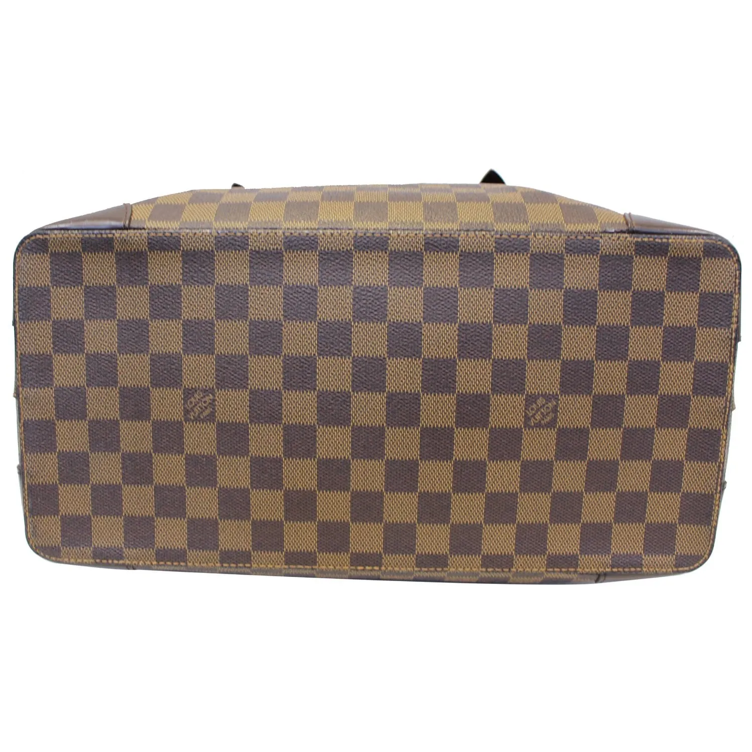 LOUIS VUITTON Hampstead MM Damier Ebene Shoulder Bag Brown
