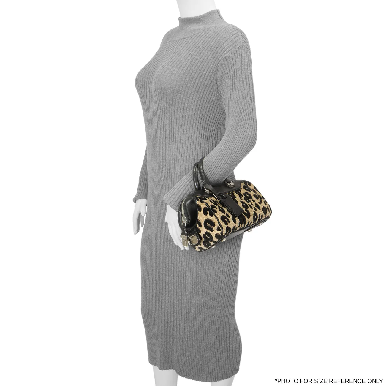 Louis Vuitton Jacquard Velvet Leopard Print Stephen Sprouse Baby Bag
