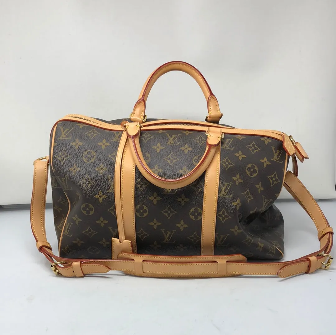 LOUIS VUITTON 'Keepall Sofia Coppola' Monogram MM Top Handle Bag