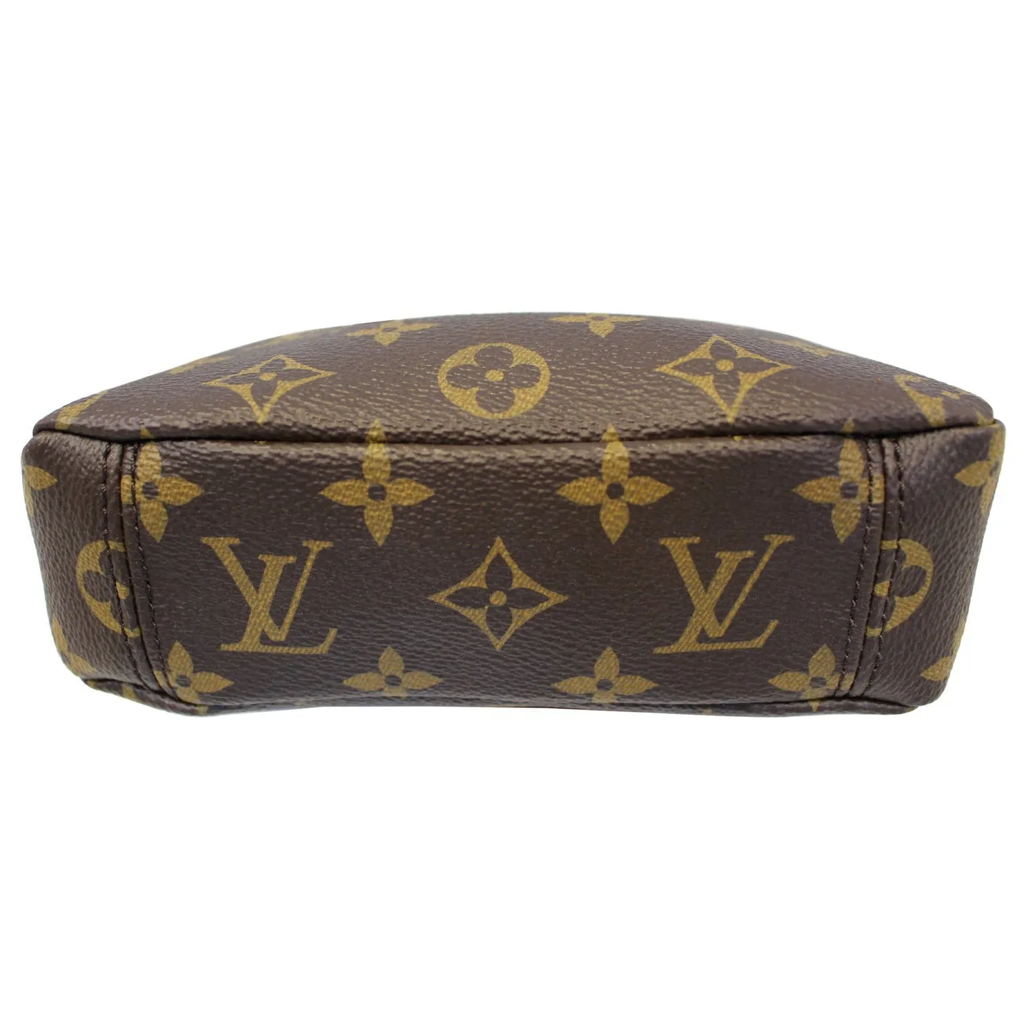 LOUIS VUITTON Nano Pallas Monogram Canvas Shoulder Crossbody Bag