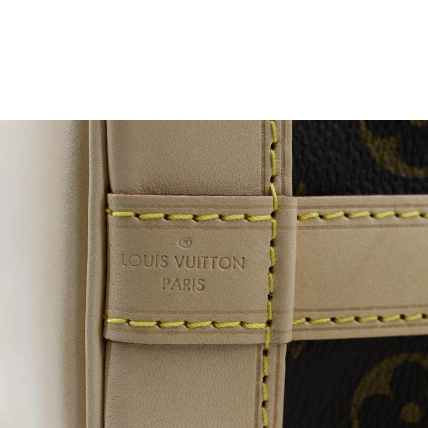LOUIS VUITTON Noe BB Monogram Canvas Shoulder Bag Brown
