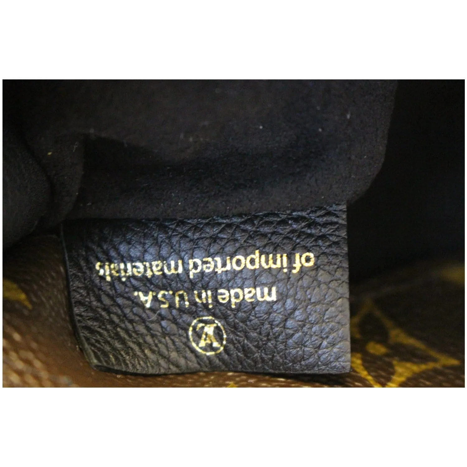 LOUIS VUITTON Pallas BB Monogram Canvas Shoulder Crossbody Bag Noir