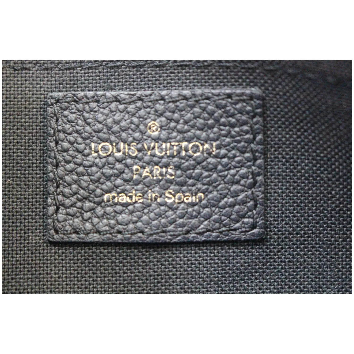LOUIS VUITTON Pallas Monogram Canvas Clutch Crossbody Bag Brown